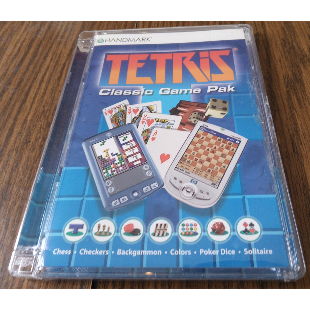 Handmark Tetris Classic Game Pak For Palm OS And Pocket PC PDAs (2004 Handmark)